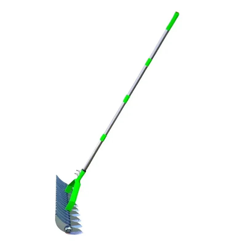 metal garden rake